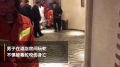 男子带2条毒蛇逼迫女子与他开房完事后被毒蛇咬死在浴缸