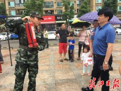 武汉消防开展居民小区消防安全检查活动